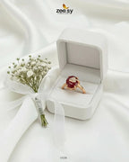 Sizzling Bold Stone Charming Ring