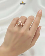 Sizzling Bold Stone Charming Ring