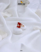 Butterfly Square Crystal  Ring