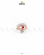 Ruberra Bloom Zircon Ring
