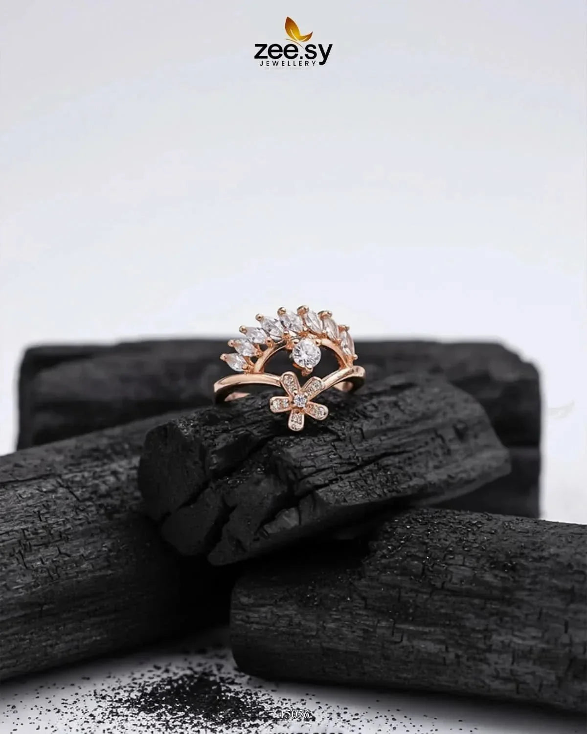Ruberra Bloom Zircon Ring
