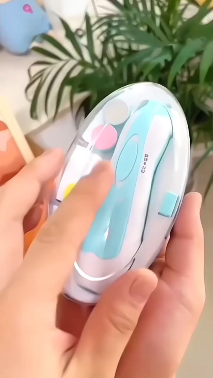 Baby Nail Clippers 6 in 1, Baby Nail Cutter Safe Electric Baby Nail Trimmer Kit