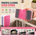 Rainbow Microfibre Reusable Dishcloth