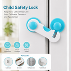 Children Kids Drawer Lock Baby safe Angle Sliding Door Plastic Child safety locks products ( random color )