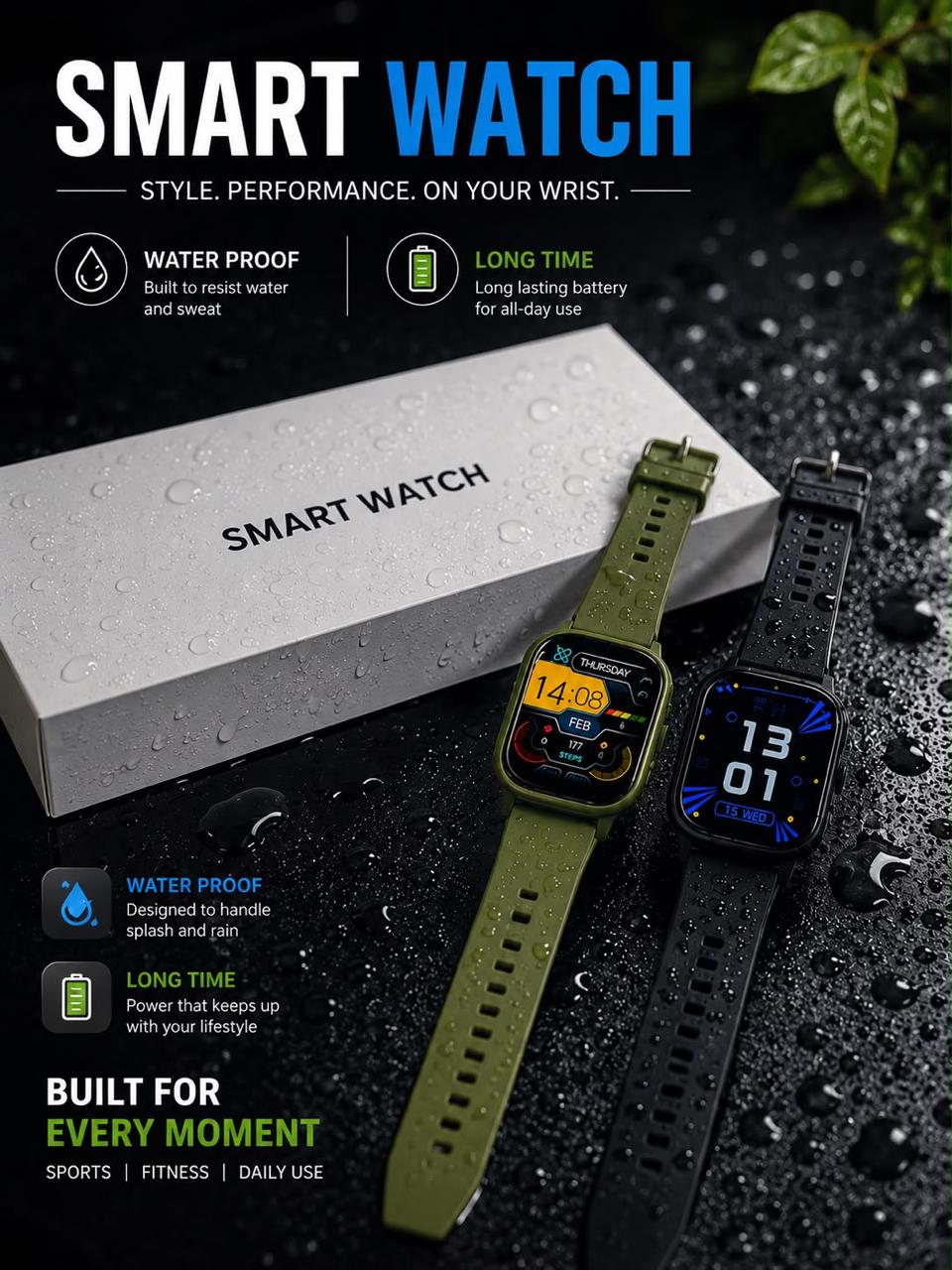 WATERPROOF SMART WATCH