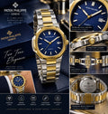 PATEK PHILIPPE STYLE two tone watches