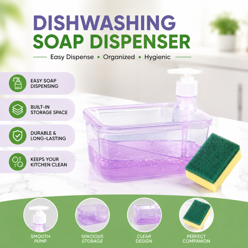 Soap Pump with sponge.