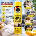 THREE GUYS Multi-Purpose Foam Cleaner 650ml – Car & Home Use | Upholstery, Dashboard, Carpet, Appliance & Surface Cleaning Spray