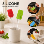 MINI SPATULA & BRUSH  2 PIECE SET