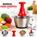 STEEL PUSH CHOPPER 2LITER 3 BLADE